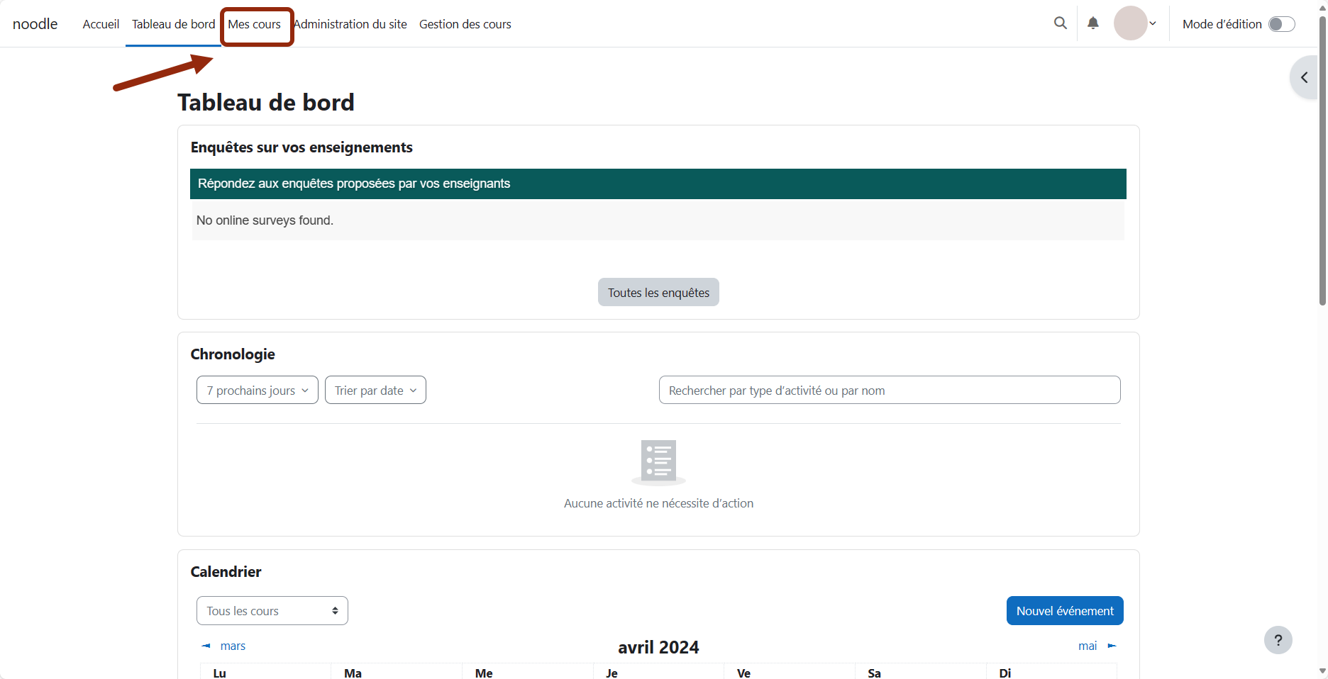 Comment Garder Son Bandeau En Haut De La Page Html Tutoriels: Créer un cours Moodle | Icap formations